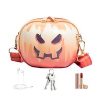 Generico Borsa A Tracolla Di Zucca - Borsa Di Zucca Di Halloween, Del Diavolo crosbody | Abodinaria Da Viaggio, Da Zucca Gotica, Per Spalle Impermeabili, In Pelle Per Appuntament