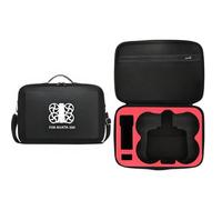 Generico Borsa a tracolla per DJI Avata 360, custodia rigida da viaggio per Avata 360 drone e il caricabatterie (black with a pattern)