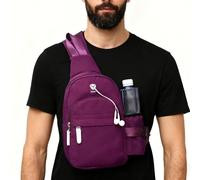 Generico Borsa A Tracolla - Tasca con Cerniera Anti-Ladro,Da Escursionismo E Borsa Da Viaggio Per Donne | Per All'Aperto Escursionismo Campeggio Allenamento Caccia Sport