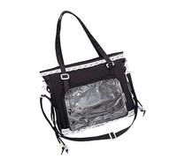 Generico Borsa a tracolla trasparente Borsa a tracolla Itabag a tracolla con display anime Borsa a tracolla per donne e ragazze Regali Messaggeri trasparenti