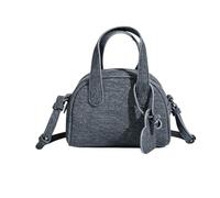Generico Borsa Boston in denim a forma di cuore, mini borsa a mano/borsa a tracolla, borsa a spalla da donna urbana e minimalista, disponibile in tre colori