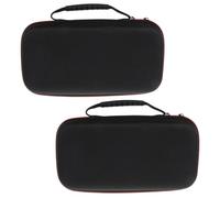 Generico Borsa Chiusura a Microfono Wireless per 2 in Eva Resistente e Pratica Custodia da Viaggio Amici e Appassionati di Microfoni Portatili