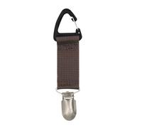 Generico Borsa da 5 pezzi Clip for cappello portatile Custode universale Accessori for riporre oggetti leggeri Gadget pratici viaggio for esterni(Coffee)