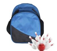 Generico Borsa da con palla singola | Custodia per palline da da uomo, 1 borsa per palline da, può contenere un paio di scarpe fino alla taglia 10 da uomo e extra