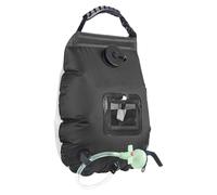 Genérico Borsa da doccia solare portatile 20 l - Doccia da campeggio riscaldata | Testa commutabile e tubo rimovibile per escursionismo e spiaggia 47 x 51 cm