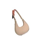 Generico Borsa da donna a tracolla, retrò, for il tempo libero, in feltro puro, a forma di sella a mezzaluna, compatibile con le ascelle delle donne(KQ)