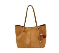 Generico Borsa Da Donna Pelle Scamosciata, Borsa Tote Hobo, Una Borsa A Spalla Morbida E Dallo Stile Vintage, Adatta Per Il Lavoro, I Viaggi, La Vita Universitaria E L'uso Quotidiano