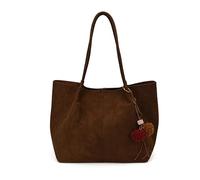 Generico Borsa Da Donna Pelle Scamosciata, Borsa Tote Hobo, Una Borsa A Spalla Morbida E Dallo Stile Vintage, Adatta Per Il Lavoro, I Viaggi, La Vita Universitaria E L'uso Quotidiano