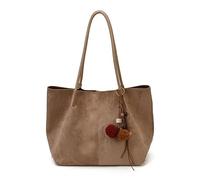 Generico Borsa Da Donna Pelle Scamosciata, Borsa Tote Hobo, Una Borsa A Spalla Morbida E Dallo Stile Vintage, Adatta Per Il Lavoro, I Viaggi, La Vita Universitaria E L'uso Quotidiano
