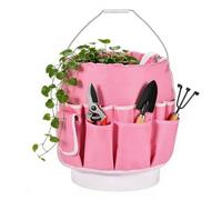 Generico Borsa da Giardinaggio - Organizer Oxford Grande capacità,Borsa Portautensili con Base Rinforzata E Maniglie Comode,per Interno ed Esterno, Donne e Fai da Te