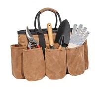 Generico Borsa Da Giardinaggio | Tela Resistente Impermeabile per Attrezzatura Giardinaggio,Porta Attrezzi Da Giardino - Per Uomini All'Aperto Lavoro Campeggio Costruzione Piantumazione Trasporto