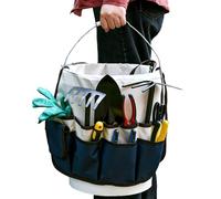 Generico Borsa da Giardino | Organizer Oxford Grande capacità,Scatola Attrezzi Giardino Grande capacità con Base Rinforzata e Maniglie - per Interno Ed Esterno, Fai da Te, Donne, papà