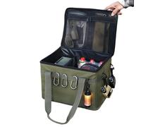 Generico Borsa Da Magazzino Per Campeggio | Borsa Termica per Campeggio - Custodia Organizzatrice per Pentolame Resistenti al Calore Grande Capacità per Escursioni Viaggi Spiaggia