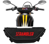 Generico Borsa da Manubrio per Scrambler1100 scrambler 800 scrambler 400 Borsa da Navigazione per Volante da Moto, Borsa per Telefono Impermeabile Portatile (B)