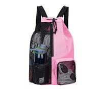 Generico Borsa da nuoto Borsa da nuoto Borsa da viaggio da toilette da Sacco da boxe per borsa da viaggio per bambini (Red One Size)