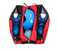 Generico Borsa da pattinaggio a rulli, borsa per il pattinaggio a 3 strati con spalla regolabile | Porta traspirante per bambini uomini donne da sci all'aperto Casco per scarpe invernali