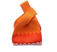 Generico Borsa Da Polso Con Nodo Borse fatte a mano in maglia Borsa da polso versatile donna piccola casual for la spesa riutilizzabile di grande capacità for ragazze(Color-9)