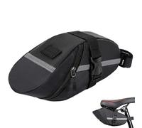 Generico Borsa da sella per bici da strada, borsa da bici sotto il sedile | Borsa da sella per bicicletta con strisce riflettenti - da impermeabile e ad alta capacità per gli amanti del ciclismo, d
