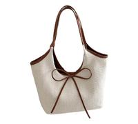 Generico Borsa da Spiaggia,Borsa per la Spesa Donna - da Vacanza ad Ampia Apertura - Adatta a Viaggi e Vacanze, Spiaggia, Outdoor, Estate, Pendolarismo, Scampagnata, Ferie e le Festività