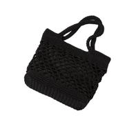 Generico Borsa da Spiaggia Donna Grande in Cotone Intrecciata a Mano con Metodo Uncinetto, Capiente e Delicata per Occasioni e Mare