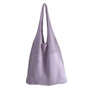 Generico Borsa da spiaggia estiva retrò,Borsa da donna di lusso di elastica | a mano tessuta da spiaggia estiva in stile Boho, per lo shopping, gli appuntamenti, i viaggi, la scuola o il lavoro