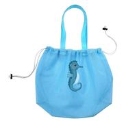 Generico Borsa da Spiaggia per Bambini | Necessaire per Giocattoli in Sabbia con Corda - Capiente Borsa da Spiaggia,per Viaggio Vacanze Campeggio Outdoor Piscina Palestra Escursioni Estate