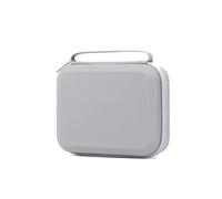 Generico Borsa da Trasporto per DJI Osmo 360 - Custodia Protettiva Antiurto e Anti-Pressione con Rivestimento in EVA - Organizer Impermeabile in PU per Accessori - Borsa da Viaggio Compatta (Grigio)