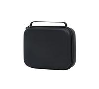 Generico Borsa da Trasporto per DJI Osmo 360 - Custodia Protettiva Antiurto e Anti-Pressione con Rivestimento in EVA - Organizer Impermeabile in PU per Accessori - Borsa da Viaggio Compatta (Nero)