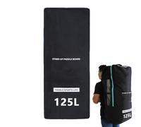 Genérico Borsa da trasporto per tavole da paddle - 125 l di stoccaggio impermeabile per paddle board | borsa stand up | per casa vacanze sport acquatici trasporto