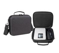 Generico Borsa da trasporto rigida in EVA stampanti per Canon CP1500, CP1300, 1200, 910 e 900, custodia da viaggio, borsa portaoggetti portatile con manico e tracolla (Nero)