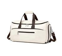 Generico Borsa da viaggio compatibile con gli uomini, scarpe, for allenamento, bagaglio a mano, weekend, escursioni all'aperto, nuoto(White)
