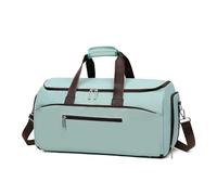 Generico Borsa da viaggio compatibile con gli uomini, scarpe, for allenamento, bagaglio a mano, weekend, escursioni, nuoto, sport, fitness, borsa a tracolla(Green)