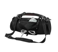 Generico Borsa da viaggio con tracolla rimovibile per JBL Boombox 3 - Custodia protettiva impermeabile per altoparlante Bluetooth portatile e traspirante (Nero)