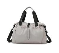 Generico Borsa da viaggio grande e capiente, leggera, impermeabile, adatta a un solo pezzo, for uomini giovani(Gray)