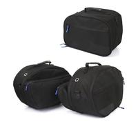 Generico Borsa da Viaggio Nera per Moto, Borsa Laterale, Borse Interne, Bauletto per B&MW R1300GS GS1300 R 1300 GS 2023 2024 2025(Set Bag)