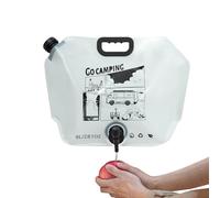 Generico Borsa d'Acqua Pieghevole - d'Acqua Pieghevole con Spigot 8L, dacqua in Campeggio | Controllo da Bere da Bere in Grande capacità per Andare in Bicicletta in Bicicletta per la Caccia a ba