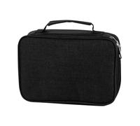 Generico Borsa di cancelleria, design compatto, 23 x 16 x 7 cm Custodia a di grande capacità, busta con cerniera con divisori rimovibili, leggero per il marcatore di carrezza di di stoccaggio stude