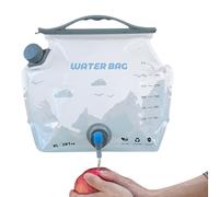 Genérico Borsa di stoccaggio dell'acqua | Contenitori d'acqua di grande capacità,Portatore anti-perdite pieghevole 8L per la casa Prevenzione del fuoco Auto Viaggi Preparazione Veicolo Esterno