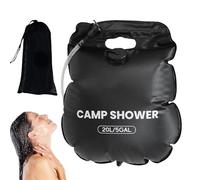 Generico Borsa Doccia Portatile | Kit per Il Bagno All'Aperto da 20L | Doccia Solare da Campeggio | per Utilizzo Esterno Spiaggia Viaggi Nuoto Sport Camper Gite Dormitorio