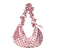 Genérico Borsa Dumpling con cerniera, adorabile, morbida, grande capacità e stile, per viaggi quotidiani, lavoro, viaggi, telefono, chiavi e cosmetici, Rosa, Consulte la descripción