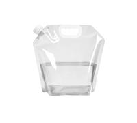 Generico Borsa for Acqua da Campeggio Portatile 5/10 Litri, Secchio Pieghevole for Bere, Contenitore di Grande capacità for Viaggi all'aperto, Leggero(B 5L No Faucet)