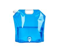 Generico Borsa for Acqua da Campeggio Portatile 5/10 Litri, Secchio Pieghevole for Bere, Contenitore di Grande capacità for Viaggi all'aperto, Leggero(G 10L with Faucet)