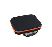 Generico Borsa for attrezzi di varie dimensioni Scatola portaoggetti con cerniera rigida da viaggio in EVA antiurto for esterni for accessori for custodie for auricolari(Orange 27X22X7cm)