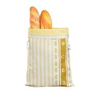 Generico Borsa For Il Pane In Cera D'api, Borse Riutilizzabili Il Pane In Lino E Cotone Con Fodera In Cera D'api Naturale For Picnic Domestico, Viaggi E Uso Quotidiano(A)