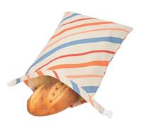 Generico Borsa For Il Pane In Cera D'api, Borse Riutilizzabili Il Pane In Lino E Cotone Con Fodera In Cera D'api Naturale For Picnic Domestico, Viaggi E Uso Quotidiano(G)