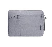 Generico Borsa for laptop 15 Custodia impermeabile for notebook da 16 pollici, compatibile con la valigetta della borsa del computer(Gray,14-15.4 inch)