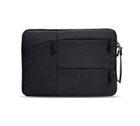 Generico Borsa for laptop 15 Custodia impermeabile for notebook da 16 pollici, compatibile con la valigetta della borsa del computer(Black,14-15.4 inch)