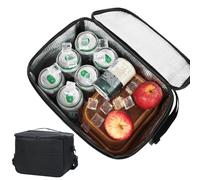 Generico Borsa Frigo Grande - Borsa Termica Tote con Cinghia Regolabile Spalla,Contenitore Alimentare Impermeabile Riutilizzabile Con Tra Collo Per Uomini E Donne