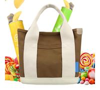 Genérico Borsa in Lino Invernale per Donna | Borsa di Grande Capacità con Tracolla Regolabile | Tote | Per Famiglia Amici Adulti Uomini Donne Viaggi Brevi Incontri Spostamento