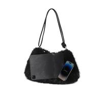 Generico Borsa In Peluche | Con Grande Capacità,Borsa A Spalla Soffice E Morbida,Per Feste Appuntamenti Outdoor Viaggio Gita Inverno Autunno Donne E Ragazze